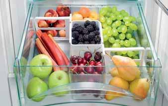 Es erlaubt eine klare Unterteilung, beispielsweise nach Obst, Gemüse oder dem Haltbarkeitsdatum.