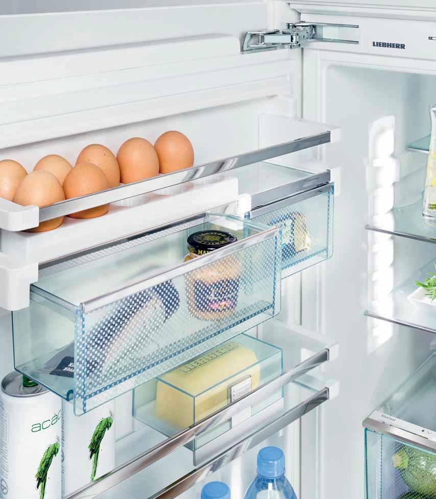 Innovation Viele Ideen, die heute bei Kühl- und Gefriergeräten Standard sind, wurden erstmals von Liebherr realisiert.