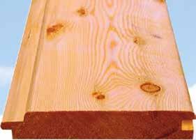 Gerne bieten wir Ihnen diese auch an (Seite 76). Rundkante Rundkantenprofil im Schnitt: naturbelassenes Lärchenholz, 19,5 x 96 mm.