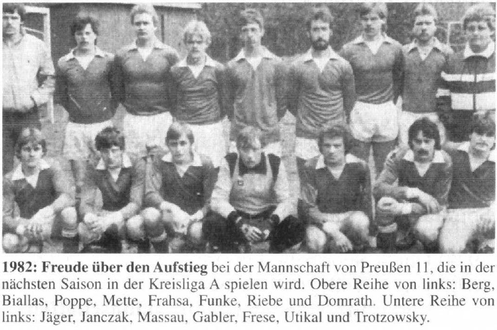 1981 >> 70-jähriges Jubiläum << Fußballturnier für Seniorenmannschaften, Alte Herren und A- Jugend.