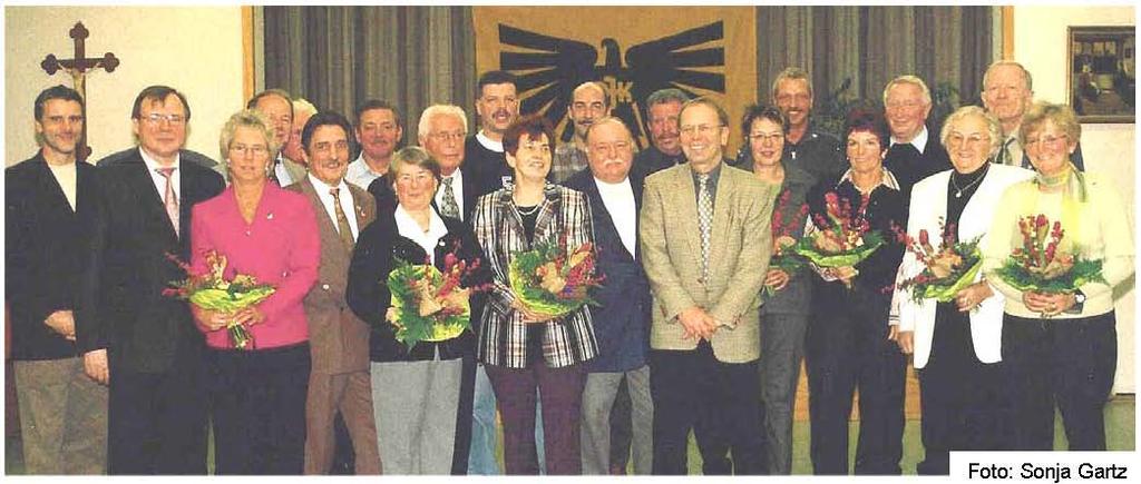 2005 Bei den Vorstandswahlen auf der JHV am 25. Februar 2005 wurden folgende Mitglieder gewählt bzw.