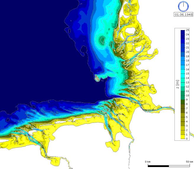 AufMod (2009 2012) Morphologische Veränderungen an der deutschen Nordseeküste Voraussetzung: konsistente