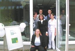 Ursula Händel, Ausbilderin Die Auszubildenden der Wohnungsgesellschaft mbh Hoyerswerda haben mit großem Engagement ihren Projekttag am 12. Juni 2004 vorbereitet.