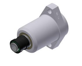 sliding spindle straight output drive for nutrunners, aluminium or steel body with center flange and mounting holes for assembly on applications. Optional axial adjustment possible.