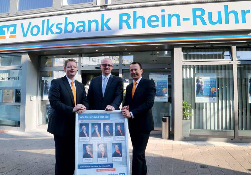 Duisburg-Mitte Volksbank Rhein-Ruhr eröffnet feierlich neue Geschäftsstelle Duisburg, 10.