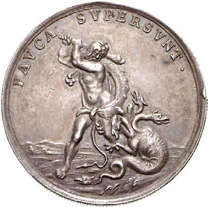 Auf die Vermählung Josephs mit Amalie von Braunschweig. Slg. Julius 574. Medaille.
