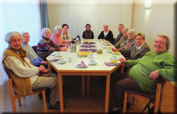 Senioren 15 Gesprächskreis für Senioren Erzähl mal im Gemeindehaus Papenstraße 70 Die