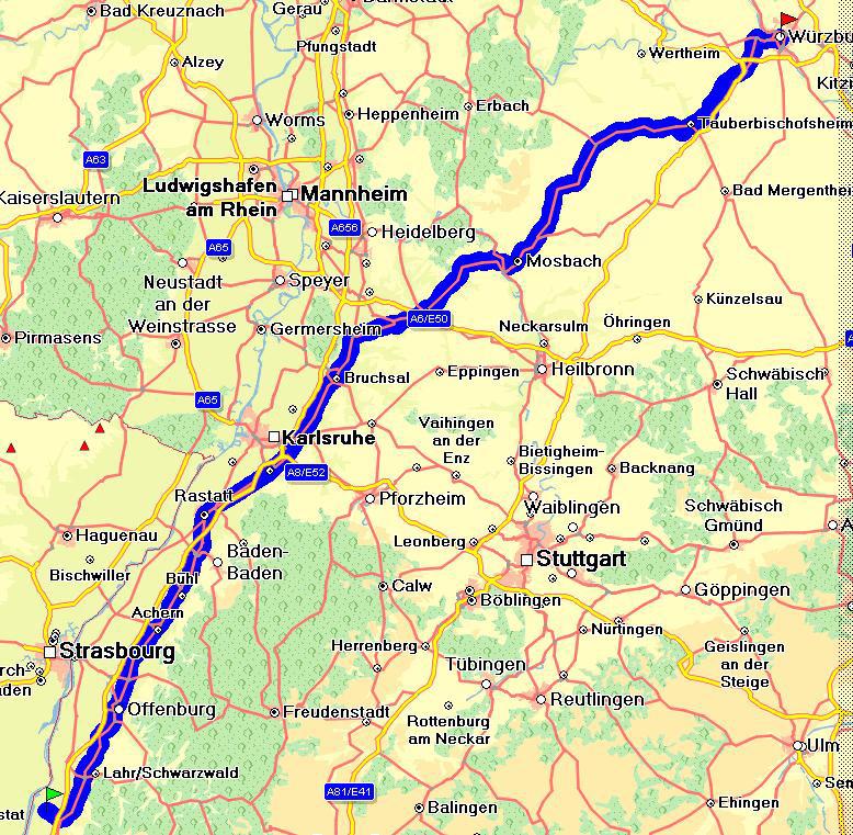 2. Etappe Samstag, 14. Juli 2012 Rust (D) Würzburg (D) 280km Höhenmeter: 2046 hm Durchschn.