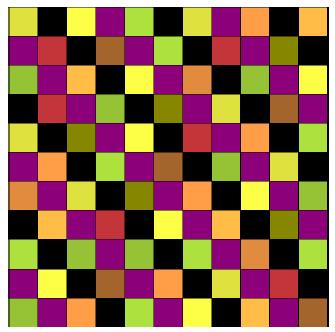 Full/Queen Quilt: Nehmen Sie (4) 4 Quadrat-Einheiten und nähen Sie diese zusammen, nähen Sie am Ende noch eines der reservierten Quadrat an. s. Foto).