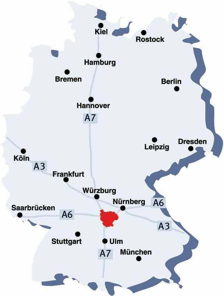Landkreis Ansbach mit 1.972 km² Bayerns größter Landkreis mit 58 Kommunen ~ 180.000 Einwohner ~ 52.000 Wohngebäude ~ 76.