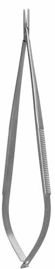 Nadelhalter, Flachgriff Needle holders, flat handle 17-600-18 17-600-20 mit Sperre with ratchet 17-601-18 17-601-20 17-602-18 17-602-20 ohne Sperre without ratchet 17-603-18 17-603-20 YASARGIL