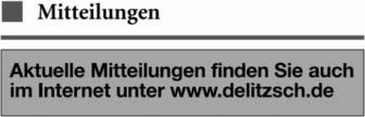 6 Amtsblatt Delitzsch vom 25.11.2011 Verkehrsraumeinschränkungen im Stadtgebiet Delitzsch vom 26.11.2011 bis 9.12.