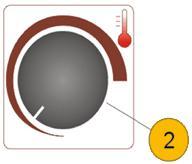 Luft im Kessel (5), rotes Licht Ist Luft im Kessel, leuchtet ein rotes Licht (5) und der Kessel schaltet automatisch aus. Auf diese Weise werden die Heizelemente geschützt.