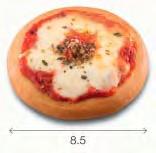 Mini Pizza Margherita, 50 g* Backzeit: im vorgeheizten Ofen ca.