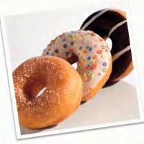 Mikrowelle: 1 Minute Mini Donuts 3 Sorten, 28 g* Bei Raumtemperatur ca.