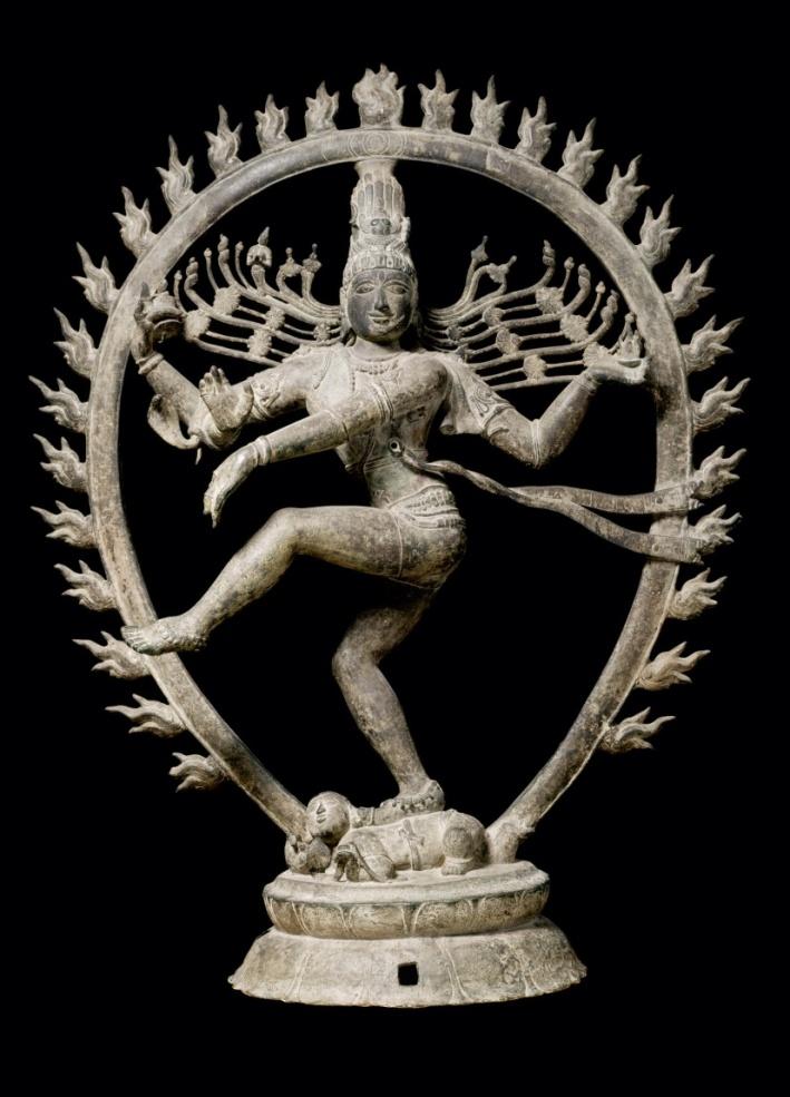 Shiva Nataraja Indien Musée Guimet Paris Nataraja, der König des Tanzes, ist eine Erscheinungsform des hinduistischen Gottes Shiva und als solche in vielen Teilen Asiens verbreitet.