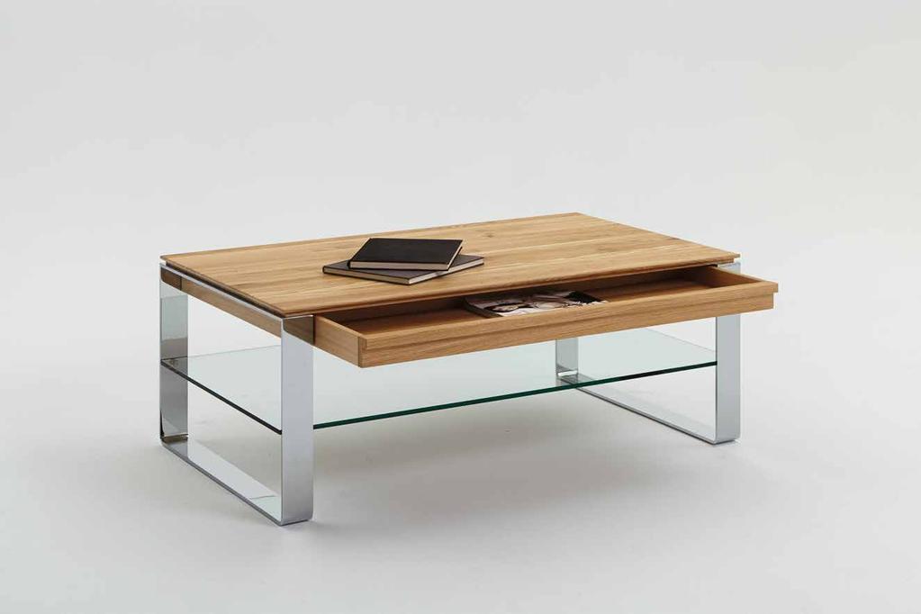 Schublade) Version: solid natural oak (item 171 coffee table, item 120