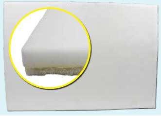 Magic-Pad, weiß: Das Pad wurde entwickelt, um schwarzen Gummiabrieb, Flecken, Kratzspuren sowie Reifenspuren zu entfernen.