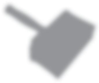 vulkanisiert, gewölbter Borstenspiegel Alu-Körper, Holzgriff F8970103 18 x 8 cm 90 6