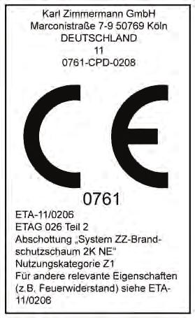 Was man beachten muss ETA für Abschottungen Kennzeichnung Nach deutscher Zulassung (abz) werden Bauprodukte mit dem Ü-Zeichen gekennzeichnet.