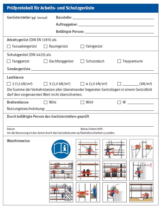 Unternehmer, der das Gerüst benutzen