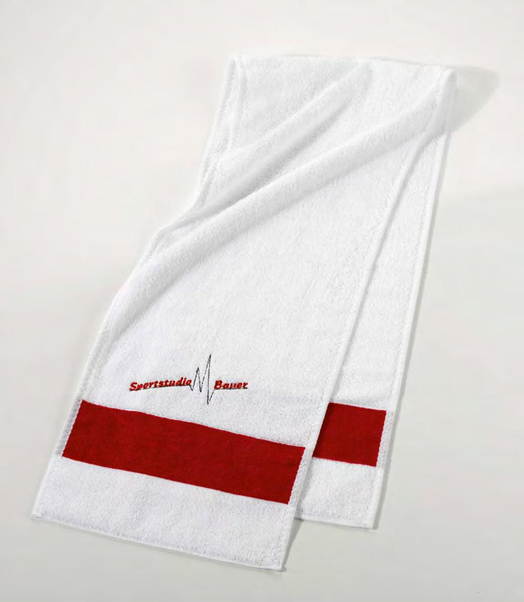 15 / 20 cm 30 / 30 cm 68 / 120 cm 68 / 150 cm Schal scarf Sportschal scarf for sports 30 / 150 cm Beispiele für Logo-Stickerei Examples of