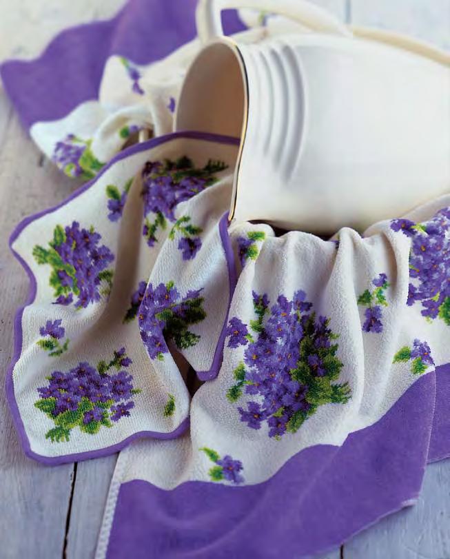 Bukett Bouquet Bukett - ein frischer Veilchenstrauß in lebendigem Violett.