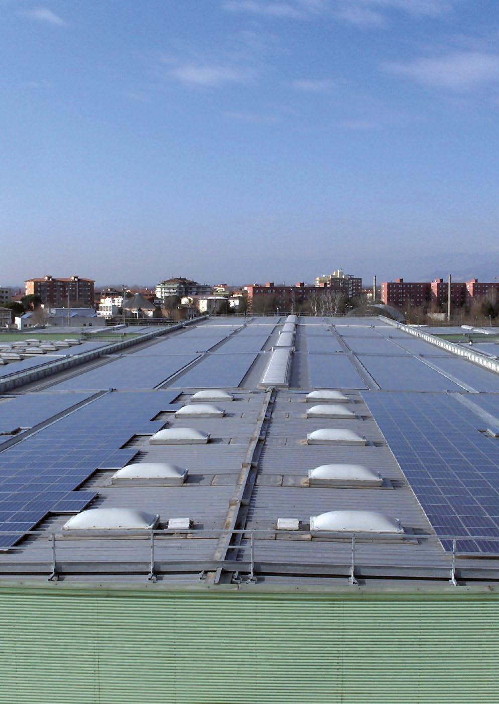 Enfinity Rooftop installation: MW Pordenone (Italy), Bonfiglioli Inverters.