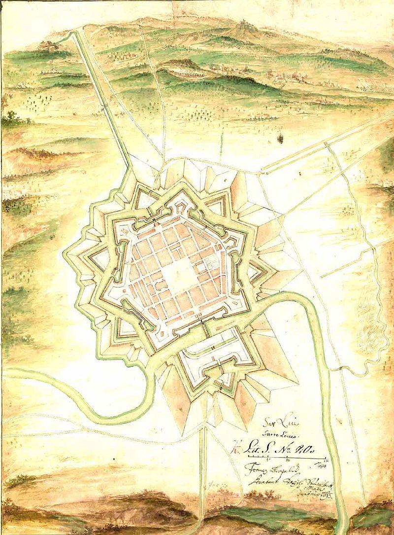 Manche Städte wuchsen nicht, sondern wurden als Einheit bzw. als Festung gegründet König Louis XIV. ließ Ende des 17.