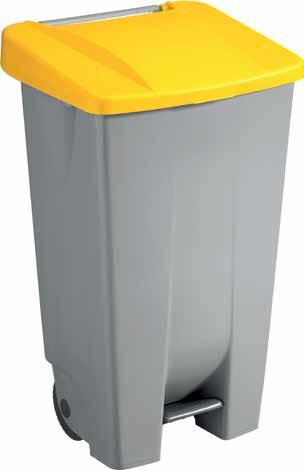 NEW Wertstoff-Sammler waste collectors - Rollcontainer aus Polypropylen - auch für den Einsatz im medizinischen Bereich und im Küchenbereich geeignet (HACCP) - mit