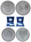 Nr. AG10153 st 300,-- Euro-Kursmünzensatz 2003. 9 Münzen - 1 Cent bis 2 Euro. zuzüglich einer 5 Euro Silbermünze. Best. Nr. AG19040 st 195,-- Euro-Minisatz 2003. 2 Münzen 20 und 50 Cent. Best. Nr. 10458 st 15,-- Best.