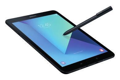 5 Leistungsstarkes Multitool Beeindruckende Performance, edles Design Das Samsung Galaxy Tab S3 liegt dank seines hochwertigen Materialmixes aus Metall und Glas gut in der Hand.