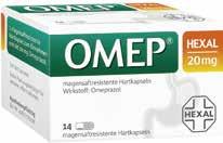 statt 5,19 1) Omep Hexal 20 mg 14 magensaftresistente