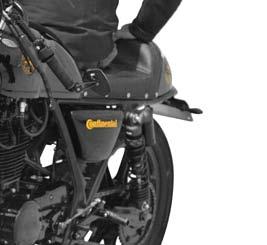 Bewährte MultiGrip-Technologie für höhere Laufleistung und maximalen Grip in extremen Schräglagen. 2 CR Neu entwickelter Radialreifen für klassische Motorräder.