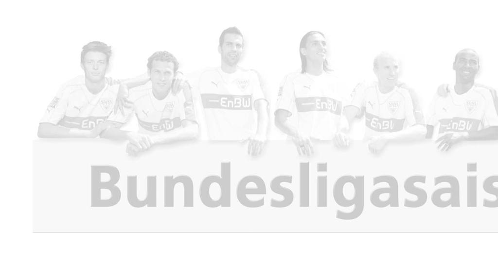 Die VfB-Bundesligaspiele Spieltag Datum und Zeit Spiel Ergebnis Zuschauer Aufstellung 1 Sa., 06.08.2005, 15:30 MSV Duisburg VfB 1:1 (1:1) 28.443 Hildebrand Hinkel Meira Babbel Stranzl Meißner 2 So.