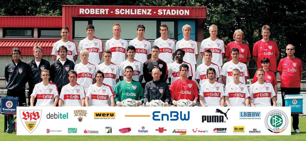 Der VfB Stuttgart II Ab dieser Spielzeit spielen die VfB-Amateure nach einem Beschluss der DFL als VfB Stuttgart II in der Regionalliga Süd.