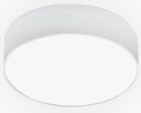AMBIENTAL LONA C energy saving Colour 1 2 5 Surface mounted decorative fluorescent or LED luminaire IP protection rate is IP43 for ceiling mounted and IP40 for wall mounted luminaires Steel-sheet
