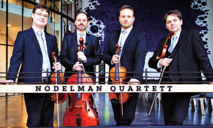 Nr. 8/19. April 2017 DER HALLBERGER erstklassik Konzert: Nodelman Quartett im Gemeindesaal Samstag, 13. Mai 2017, 19.00 Uhr (Einlass ab 18.