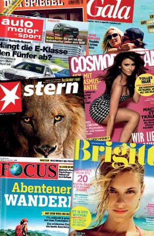 Zeitschriftenauswahl Wir bieten Ihnen alle relevanten Titel. Der Lesezirkel stellt durchschnittlich 28 % der Zeitschriftenbezieher in Deutschland.