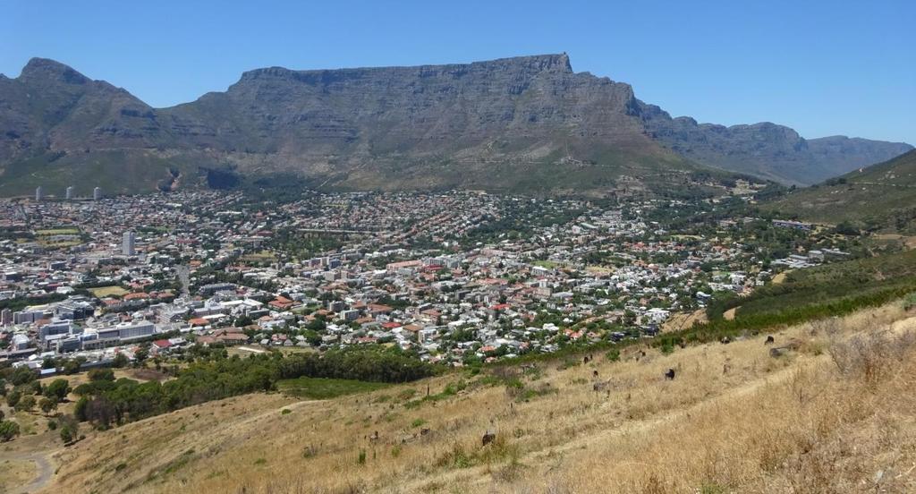 Panoramafoto von Kapstadt,