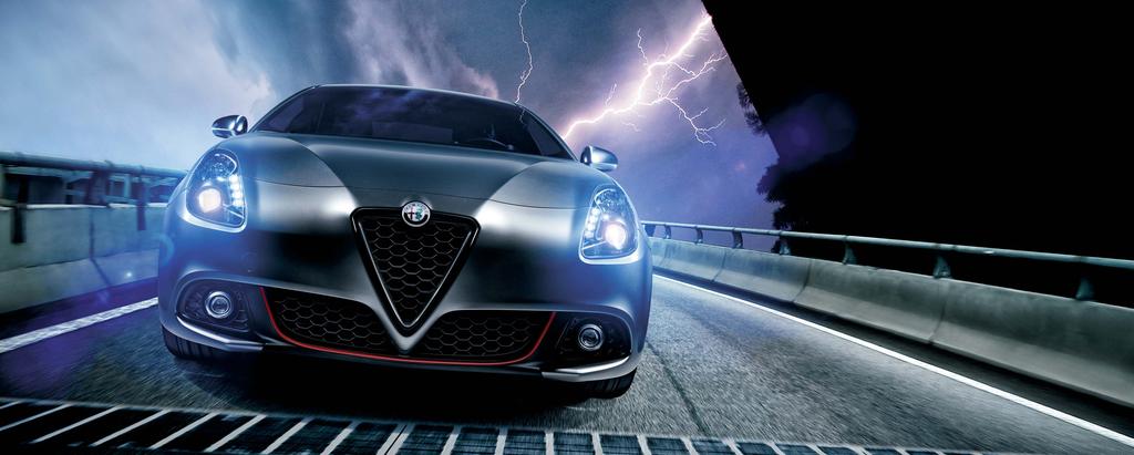 EINZIGARTIGES FAHRERLEBNIS BEFEUERN SIE IHRE EMOTIONEN! Die Alfa Romeo Giulietta. Leistung, Kraft und Sicherheit. Bereit, jederzeit auf der Straße losgelassen zu werden.