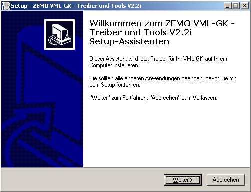 17. ZEMO VML-GK2 1+ (mobiler migrationsfähiger Chipkartenleser) Hinweis: Schließen Sie zu Beginn der