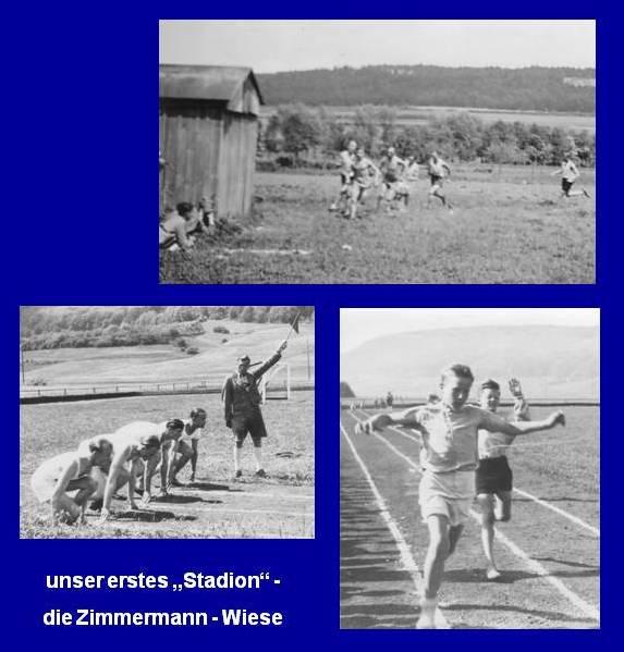 Chronik der Leichtathletik Im Jahr 1931 tauchen erstmals die Namen Berchinger Leichtathleten in der Chronik auf.