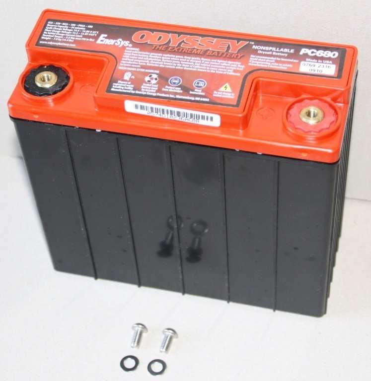 Bleigel-Batterie PC680 HAWKER: - wartungsfreie verschlossene Bleibatterie - während der gesamten Gebrauchsdauer