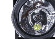Vorsatz-Scheiben, neigbarer Lampenkopf 330x121x128mm 2 Haltemagnete und 360 drehbarer Haltehacken (Gehäuserückseite), 1
