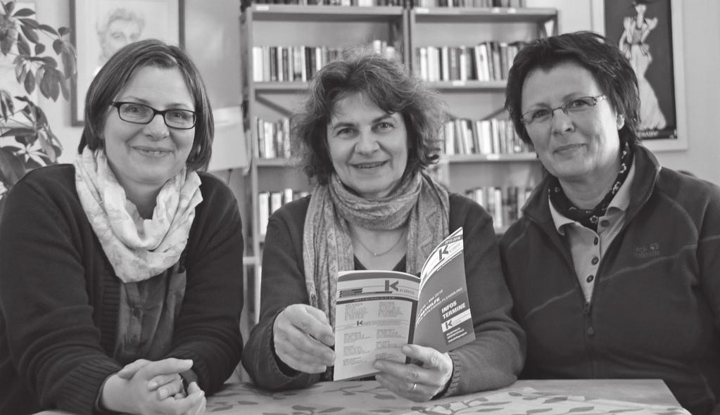 In eigener Sache Anja Richter-Peill, Sabine Bogner, Brigitte Stegemann (von li.
