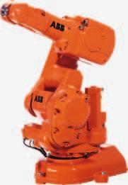 Roboter IRB 140 ABBs kleinster Industrieroboter.