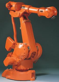 Die Handhabungskapazität des IRB 2400L beträgt 7 kg; Reichweite: 1,8 m. 4 IRB 4400 Kompakter, vielseitiger Roboter mit mittlerer bis hoher Handhabungskapazität.