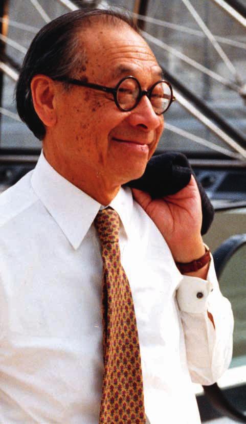 Der Architekt Ieoh Ming Pei Ieoh Ming Pei wurde 1917 in China geboren und ging im Alter von 17 Jahren in die USA, um am Massachusetts Institute of Technology (MIT) Architektur zu studieren.