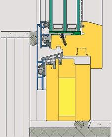 Fenster- und Fassadensysteme / Schiebetürsysteme Schweizer HME-3, Minergie-P-tauglich